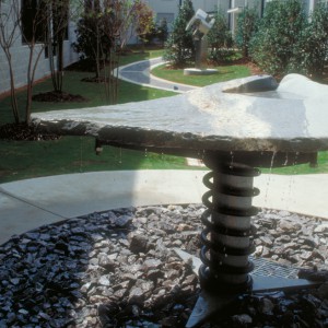 This fountain, Spring, was built and installed at the Altamont School in Birmingham, Alabama in 1999.